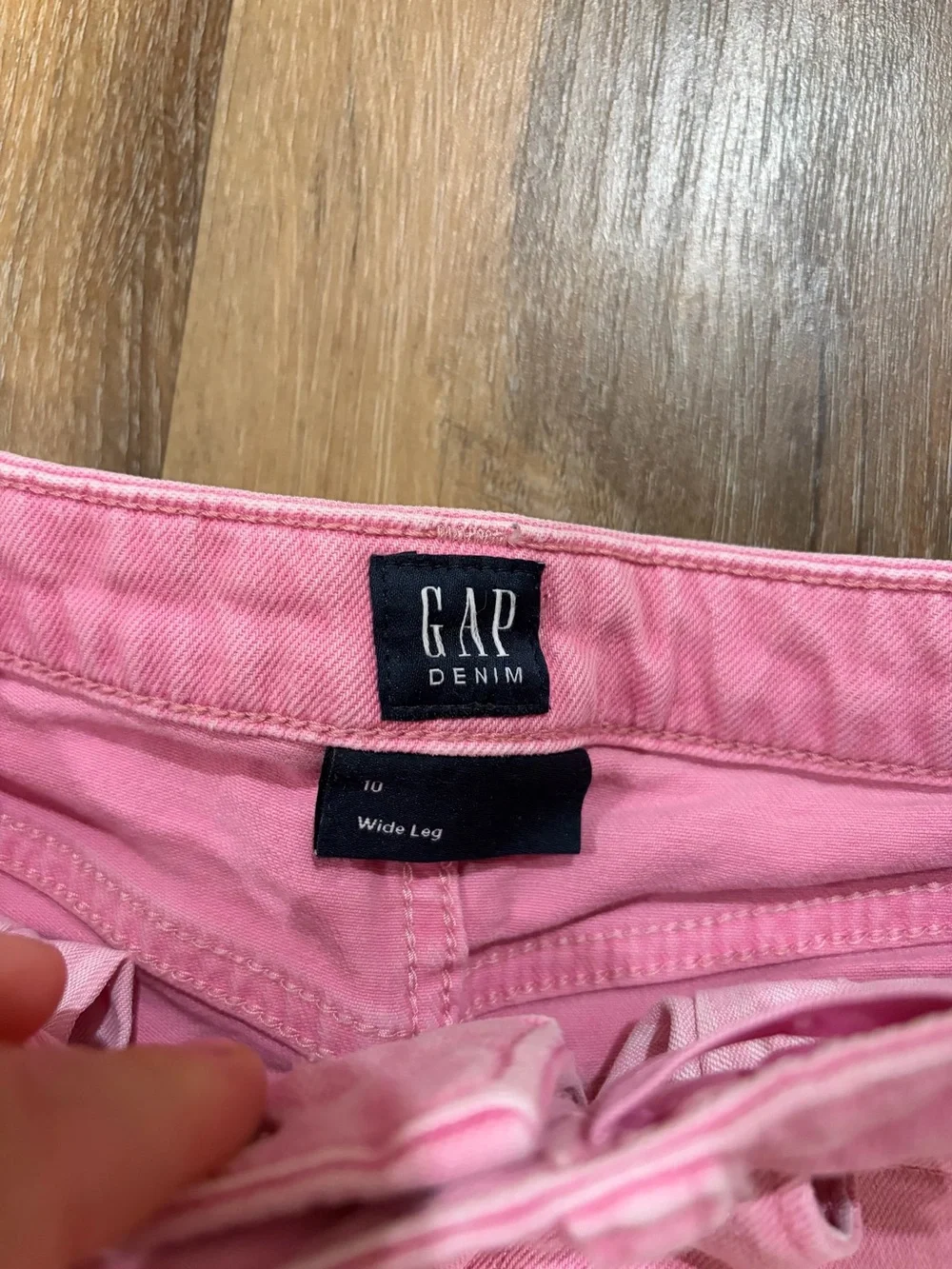 GAP Pink Wide-Leg Girls Jeans